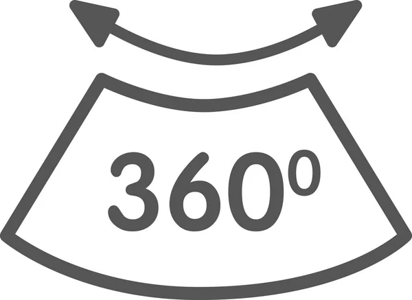 Bekijken van 3D-pictogram — Stockvector