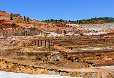 Paisaje de antigua explotacion minera