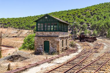 Araştırma buhar tren bina
