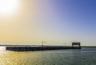 Tharsis eski ve terk edilmiş maden dock