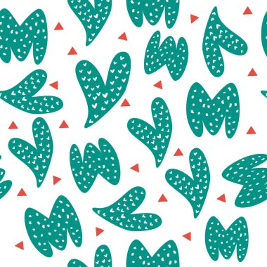 Kusursuz yeşil arkaplan, alfabe. M ve Y harfleri.