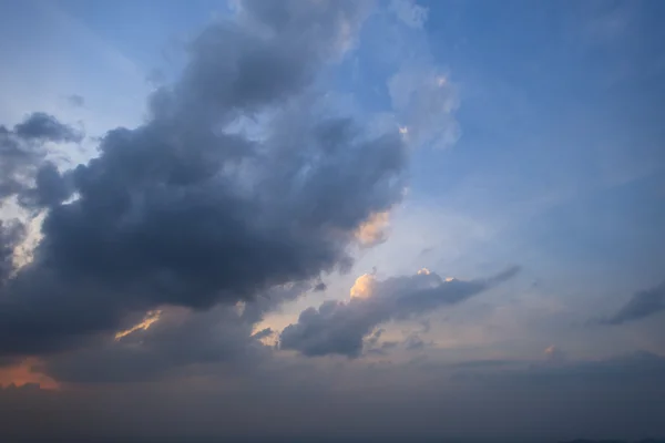 Fantastiche Nuvole Bianche Morbide Contro Cielo Blu — Foto Stock