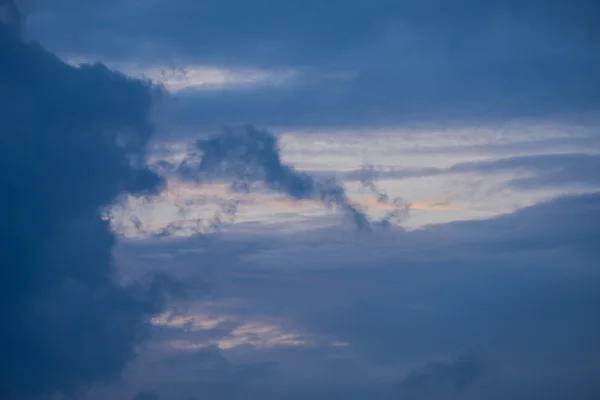 Fantastiche Nuvole Bianche Morbide Contro Cielo Blu — Foto Stock