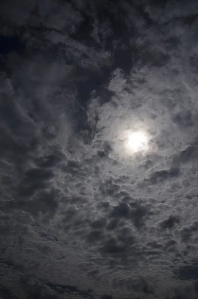 Fantastiche Nuvole Bianche Morbide Contro Cielo Blu — Foto Stock