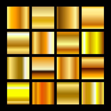 Gümüş degrade vektör ayarla