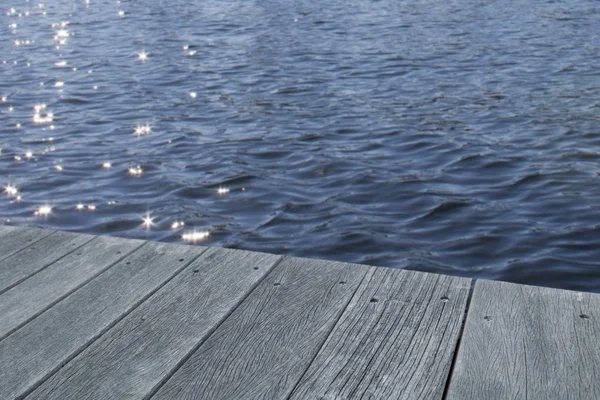 Ahşap Pano boş tablo arka plan bulanık önünde