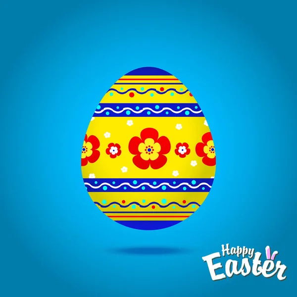 Huevos de Pascua para el diseño de vacaciones de Pascua — Archivo Imágenes Vectoriales