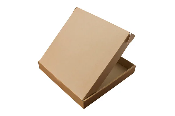 Boîtes en carton, sur fond blanc. Isolé — Photo