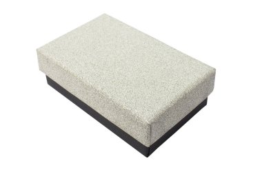 hediye kutusu beyaz zemin üzerinde. yalıtılmış nesne 