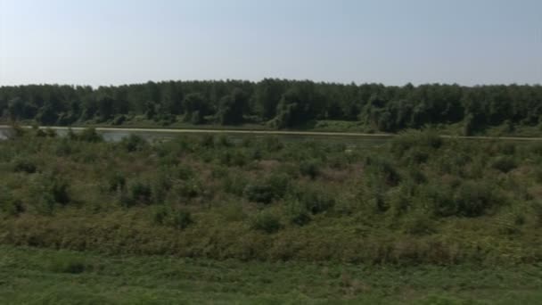 Två skott av orörd natur — Stockvideo