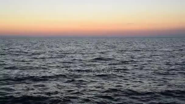 地平线上的落日 — 图库视频影像