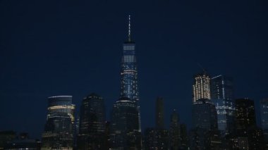 Empire State Binası gece-ABD-New York-Eylül 2016.