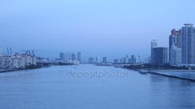 Miami, Miami kasırga Irma, Miami, Fl, Usa - 11 Eylül 2017 görünümünü güzellikler