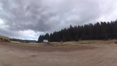İdil dağa köylerin Kuzey Karadağ Durmitor