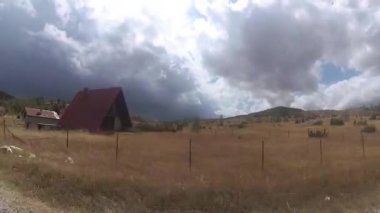 İdil dağa köylerin Kuzey Karadağ Durmitor