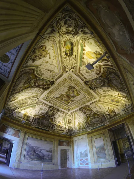 Tivoli Italie Chambre Décorée Dans Une Maison Historique Villa Este — Photo