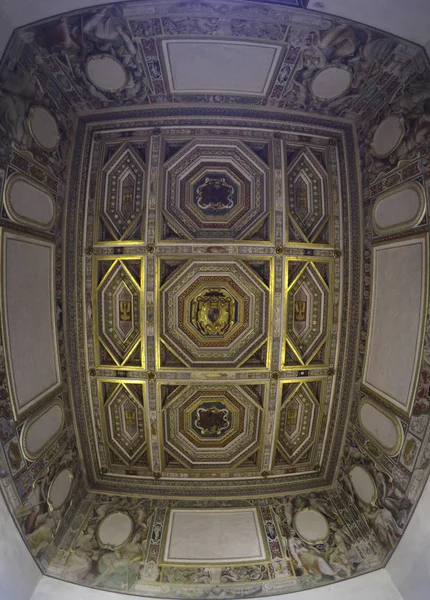 Tivoli Italie Plafond Intérieur Décoré Dans Une Maison Historique Villa — Photo
