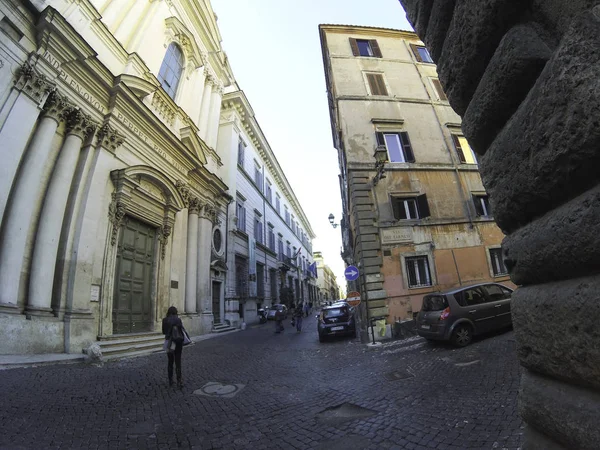 Facade Church Santa Maria Dell Orazione Morte Saint Mary Prayer — Stock Photo, Image