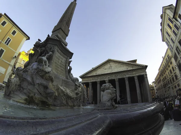 Roma Talya Nisan 2019 Roma Talya Daki Piazza Della Rotonda — Stok fotoğraf