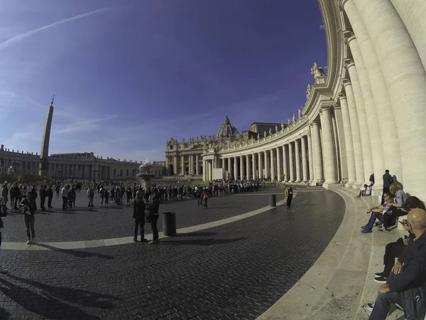 View Saint Peter Basilica Vatican Rome Italy April 2019 — стоковое фото