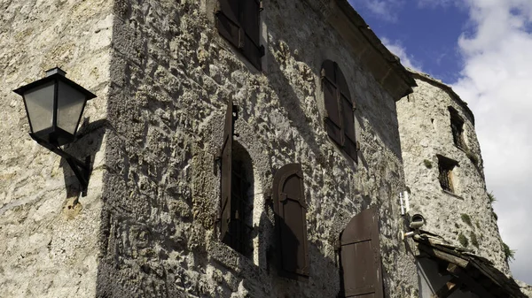 Stone Building Old Part Mostar Bosnia Herzegovina — 스톡 사진