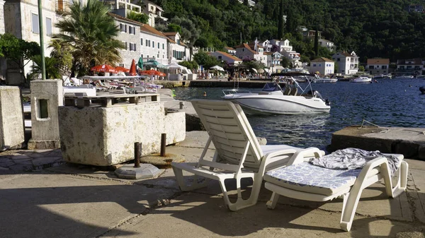 Rose Resort Agosto 2019 Península Lustica Kotor Bay Montenegro Europa — Foto de Stock