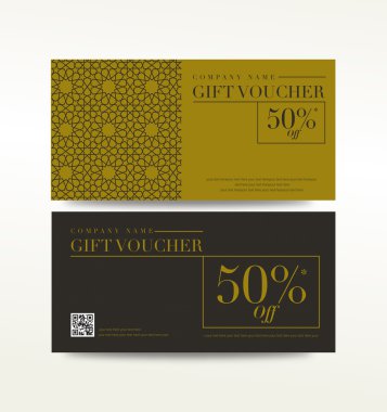 Hediye çeki şablonu