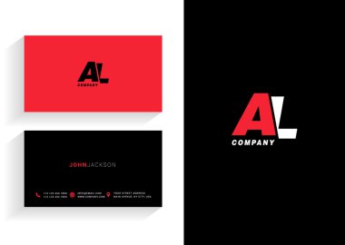 Al şirket logosu kartvizit