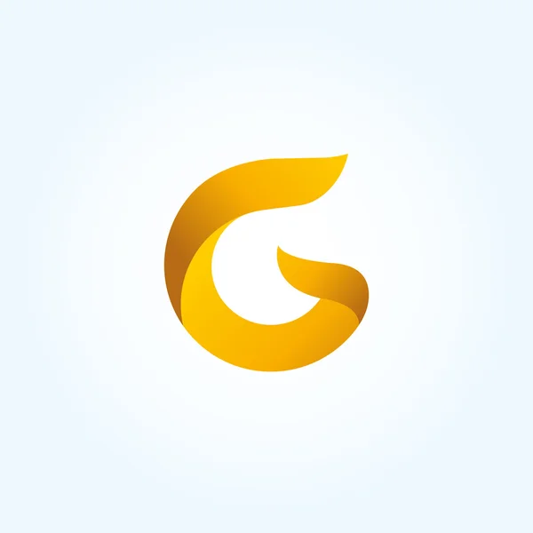 Логотип буквы G — стоковый вектор