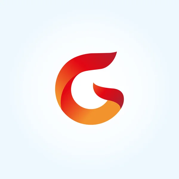 Логотип буквы G — стоковый вектор