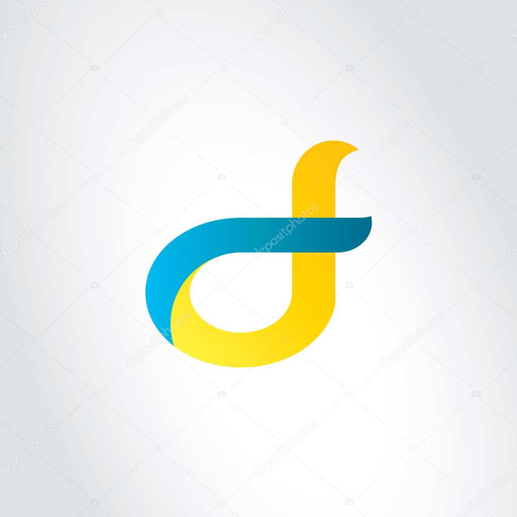 D & F letters company logo