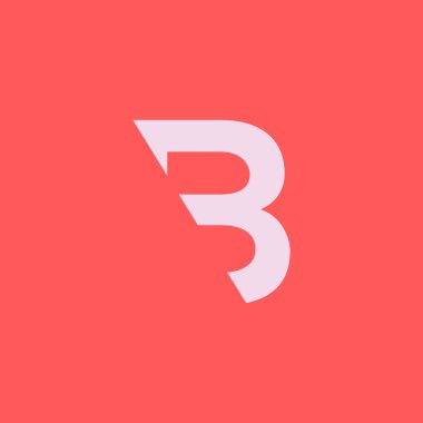 B harfi Logo Simge