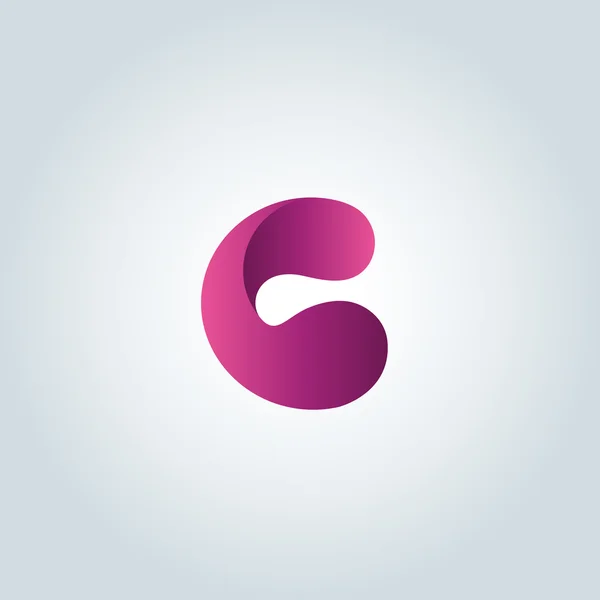 Εικονίδιο με το λογότυπο επιστολή γ — Διανυσματικό Αρχείο