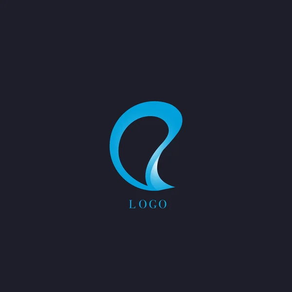 E brev Logo ikon — Stock vektor