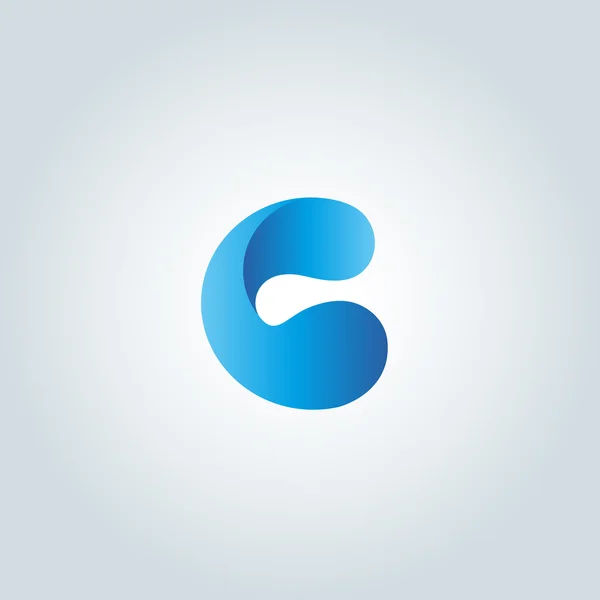 Ícone do logotipo da letra C —  Vetores de Stock