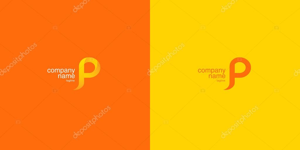 P letter logos symbols vector icons