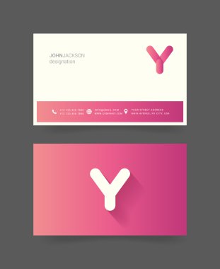 Kartvizit logosuna Y harfi