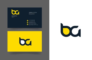 B ve G Logo kartvizit mektuplar