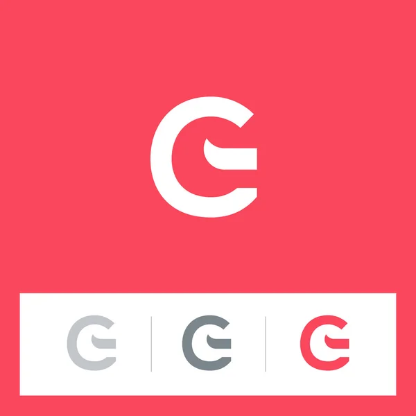 Σετ εικονιδίων logo γράμμα G — Διανυσματικό Αρχείο