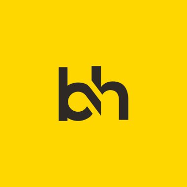 B ve H harfleri Logo