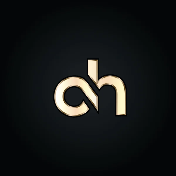 C and HbLetters Logo — Διανυσματικό Αρχείο