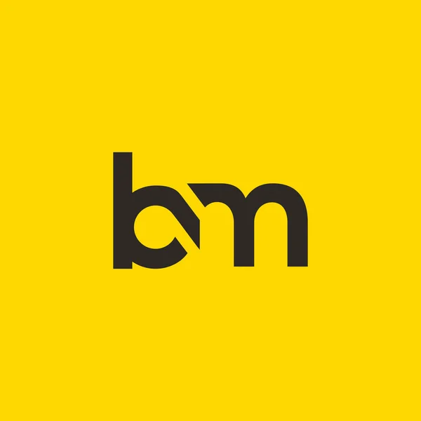 B & M Letters Logo Stock Vector Image by ©brainbistro 124250416