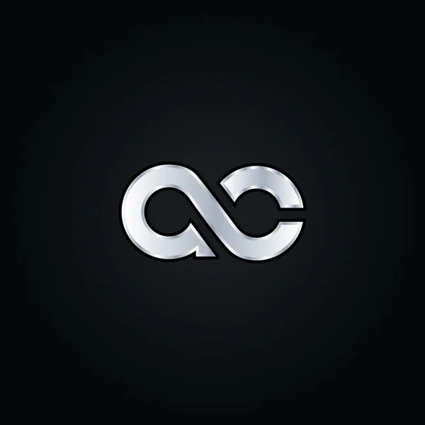 Logotipo A e C letras —  Vetores de Stock