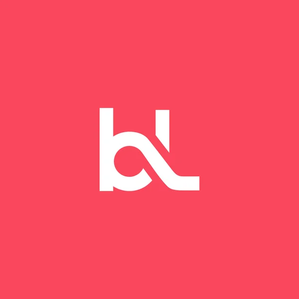 Logotipo de letras B y L — Archivo Imágenes Vectoriales