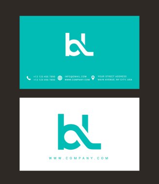 B ve L harfleri Logo