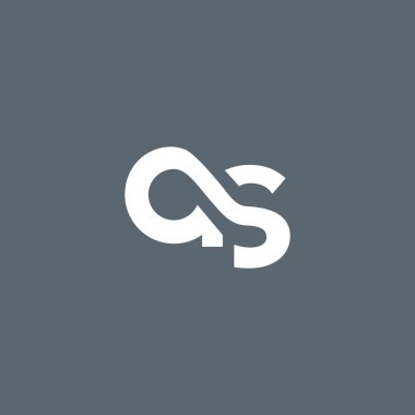 A ve S harf Logo