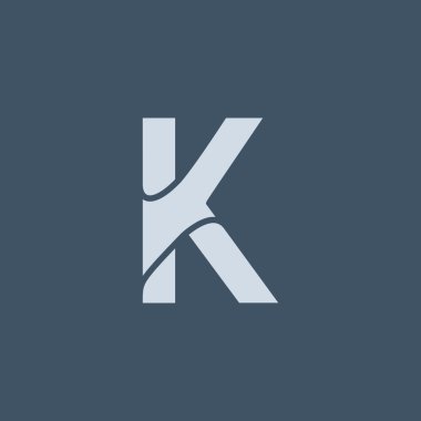 K harfi Logo Simge