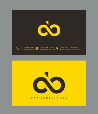 D ve O harf Logo