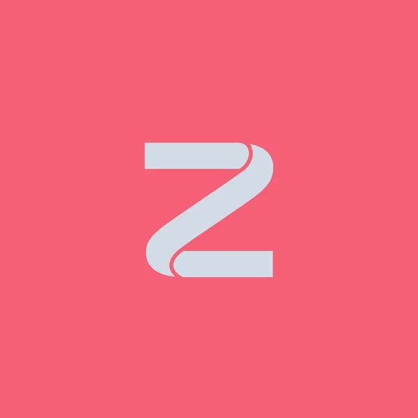 Z list Logo ikona — Wektor stockowy