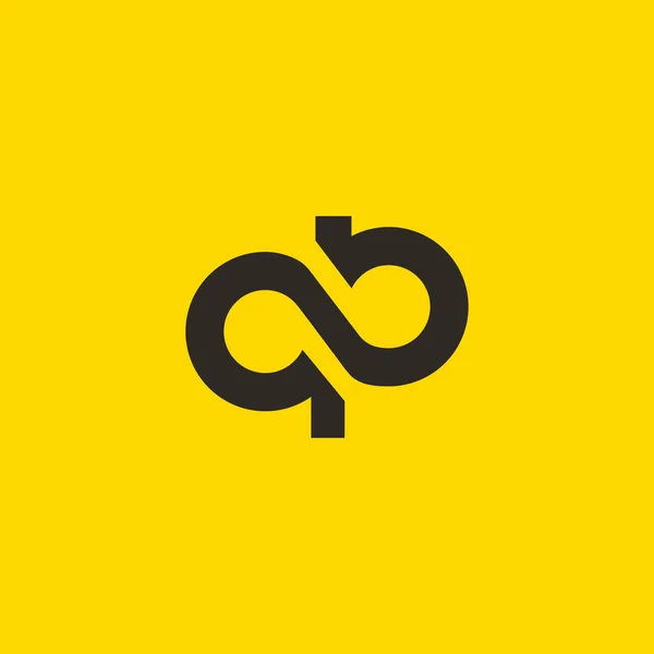 C und p Buchstaben Logo — Stockvektor